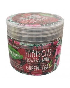 WINGREENS FARMS HIBISCUS FLOWERS GREEN TEA 60 GM WINGREENS FARMS HIBISCUS FLOWERS GREEN TEA 60 GM