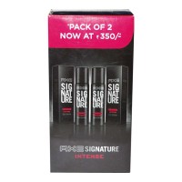 AXE SIGNATURE INTENSE DEODORANT 2X 122 ML