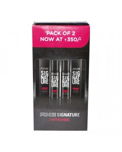 AXE SIGNATURE INTENSE DEODORANT 2X 122 ML AXE SIGNATURE INTENSE DEODORANT 2X 122 ML