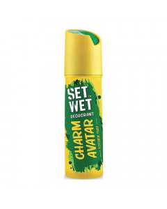 SET WET CHARM AVATAR DEODORANT 150.00 ML BOTTLE