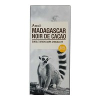AMUL MADAGASCAR NOIR DE CACAO DARK CHOCOLATE 125.00 GM BOX