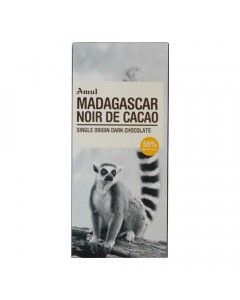 AMUL MADAGASCAR NOIR DE CACAO DARK CHOCOLATE 125.00 GM BOX