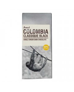 AMUL COLOMBIA CLASSIQUE BLACK DARK CHOCOLATE 125.00 GM BOX AMUL COLOMBIA CLASSIQUE BLACK DARK CHOCOLATE 125.00 GM BOX