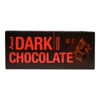 AMUL DARK CHOCOLATE COCOA BEANS 150.00 GM BOX