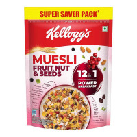 KELLOGGS MUESLI FRUIT NUT & SEEDS 750.00 GM PACKET KELLOGGS MUESLI FRUIT NUT & SEEDS 750.00 GM PACKET