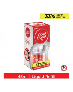GOOD KNIGHT ACTIV+ CARTRIDGE 60 NIGHTS 45.00 ML BOX GOOD KNIGHT ACTIV+ CARTRIDGE 60 NIGHTS 45.00 ML BOX