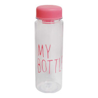 TRANSPARENT PLASTIC BOTTLE 1.00 PCS