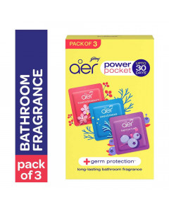 GODREJ AER POCKET ASSORTED BATHROOM FRAGRANCES 3X 10.00 GM BOX GODREJ AER POCKET ASSORTED BATHROOM FRAGRANCES 3X 10.00 GM BOX