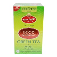 WAGH BAKRI GREEN TEA MINT 25 BAGS 1.00 NO