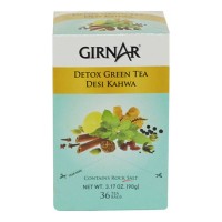 GIRNAR GREEN TEA DESI KAHWA 36 BAGS 1.00 NO BOX