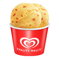 KWALITY-WALL'S CRUNCHY BUTTERSCOTCH ICE CREAM 90.00 ML CUP