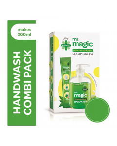 GODREJ PROTEKT MR. MAGIC HANDWASH 9 GM REFILL+BOTTLE 1.00 NO GODREJ PROTEKT MR. MAGIC HANDWASH 9 GM REFILL+BOTTLE 1.00 NO