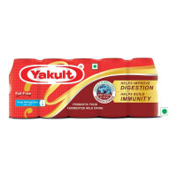 YAKULT PROBIOTIC HEALTH DRINK 5X 65.00 ML BOTTLE