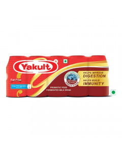 YAKULT PROBIOTIC HEALTH DRINK 5X 65.00 ML BOTTLE