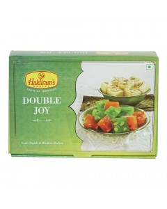 HALDIRAM DOUBLE JOY GIFT PACK 450.00 GM BOX HALDIRAM DOUBLE JOY GIFT PACK 450.00 GM BOX
