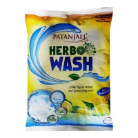PATANJALI HERBO WASH SUPERIOR DETERGENT POWDER 1.00 KG PACKET