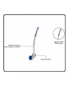 GALA ANTI BAC  DOUBLE HOCKEY TOILET BRUSH 1.00 NO