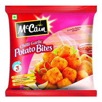 MCCAIN CHILLI GARLIC POTATO BITES 420.00 GM PACKET