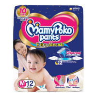 MAMY POKO PANTS EXTRA ABSORB DIAPER M 12.00 PCS MAMY POKO PANTS EXTRA ABSORB DIAPER M 12.00 PCS
