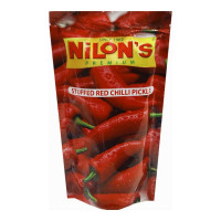 NILONS STUFFED RED CHILLI PICKLE 150.00 GM PACKET