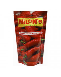 NILONS STUFFED RED CHILLI PICKLE 140.00 GM PACKET