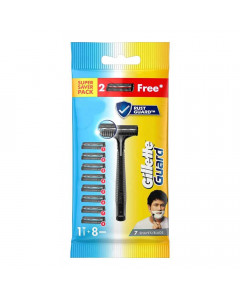 GILLETTE GUARD 1 RAZOR+ CARTRIDGE 7+1 PACK 1.00 NO GILLETTE GUARD 1 RAZOR+ CARTRIDGE 7+1 PACK 1.00 NO