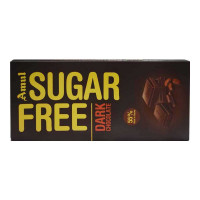 AMUL SUGAR FREE DARK CHOCOLATE 150.00 GM