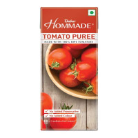 DABUR HOMMADE TOMATO PUREE 200.00 GM TETRAPACK