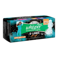 WHISPER BINDAZZZ NIGHTS WINGS XXXL 10.00 PADS WHISPER BINDAZZZ NIGHTS WINGS XXXL 10.00 PADS