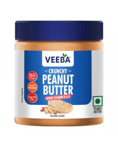 VEEBA PEANUT BUTTER CRUNCHY 340.00 GM JAR VEEBA PEANUT BUTTER CRUNCHY 340.00 GM JAR