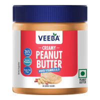 VEEBA PEANUT BUTTER CREAMY 340.00 GM JAR