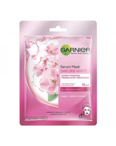 GARNIER SAKURA WHITE SERUM MASK 28 GM