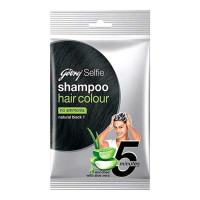 GODREJ SELFIE NATURAL BLACK 1 SHAMPOO HAIR COLOUR 18.00 ML PACKET GODREJ SELFIE NATURAL BLACK 1 SHAMPOO HAIR COLOUR 18.00 ML PACKET