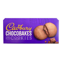 CADBURY CHOCOBAKES CHOC FILLED COOKIES 57.50 GM