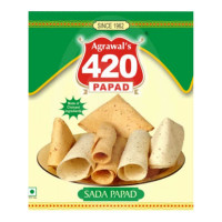AGRAWAL 420 SADA PAPAD 200.00 GM PACKET