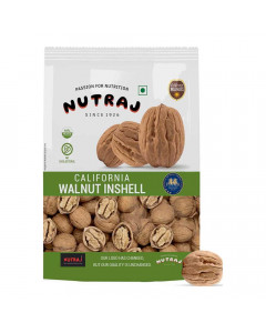 NUTRAJ CALIFORNIA WALNUT INSHELL 1.00 KG PACKET