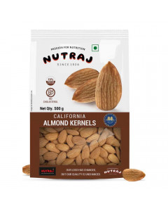 NUTRAJ CALIFORNIA ALMOND KERNELS 500.00 GM