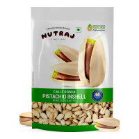 NUTRAJ CALIFORNIA ROASTED & SALTED INSHELL PISTACHIO 200.00 GM PACKET