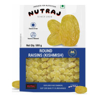NUTRAJ ROUND RAISINS 500.00 GM