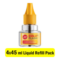 GOOD KNIGHT GOLD FLASH 4X 45 ML REFILL PACK 1.00 NO
