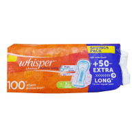 WHISPER CHOICE EXTRA LONG XL 18.00 PADS WHISPER CHOICE EXTRA LONG XL 18.00 PADS