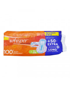 WHISPER CHOICE EXTRA LONG XL 18.00 PADS WHISPER CHOICE EXTRA LONG XL 18.00 PADS