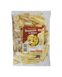 AARTI BLACK PAPER BANANA CHIPS 200.00 GM AARTI BLACK PAPER BANANA CHIPS 200.00 GM