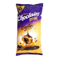 CADBURY CHOCLAIRS GOLD COFFEE TOFFEE 105 UNITS 525 GM