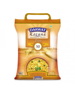 DAAWAT ROZANA TINI 50 BASMATI RICE 10.00 Kg Bag