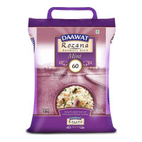 DAAWAT ROZANA MINI 60 BASMATI RICE 10.00 KG PACKET