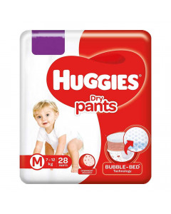 HUGGIES DRY PANTS MEDIUM 28.00 PCS HUGGIES DRY PANTS MEDIUM 28.00 PCS