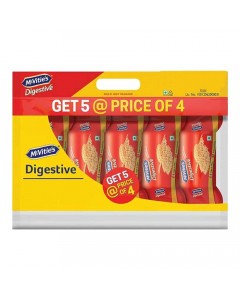 MCVITIES DIGESTIVE BISCUITS 5X 100.00 GM MCVITIES DIGESTIVE BISCUITS 5X 100.00 GM