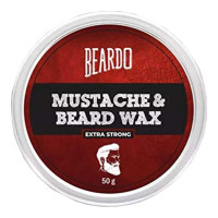 BEARDO MUSTACHE & BEARD WAX 50 GM