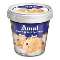 AMUL FRUIT N NUT FANTASY ICE CREAM CUP 125.00 ML
